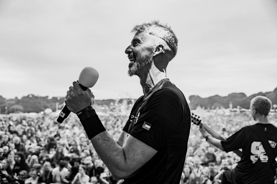 Declan Pierce at Kaleidoscope Festival in 2025. Photo: Glen Bollard